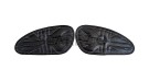 Customized Royal Enfield Interceptor 650cc Leather Knee Pad Pair Union Jack D5 - SPAREZO